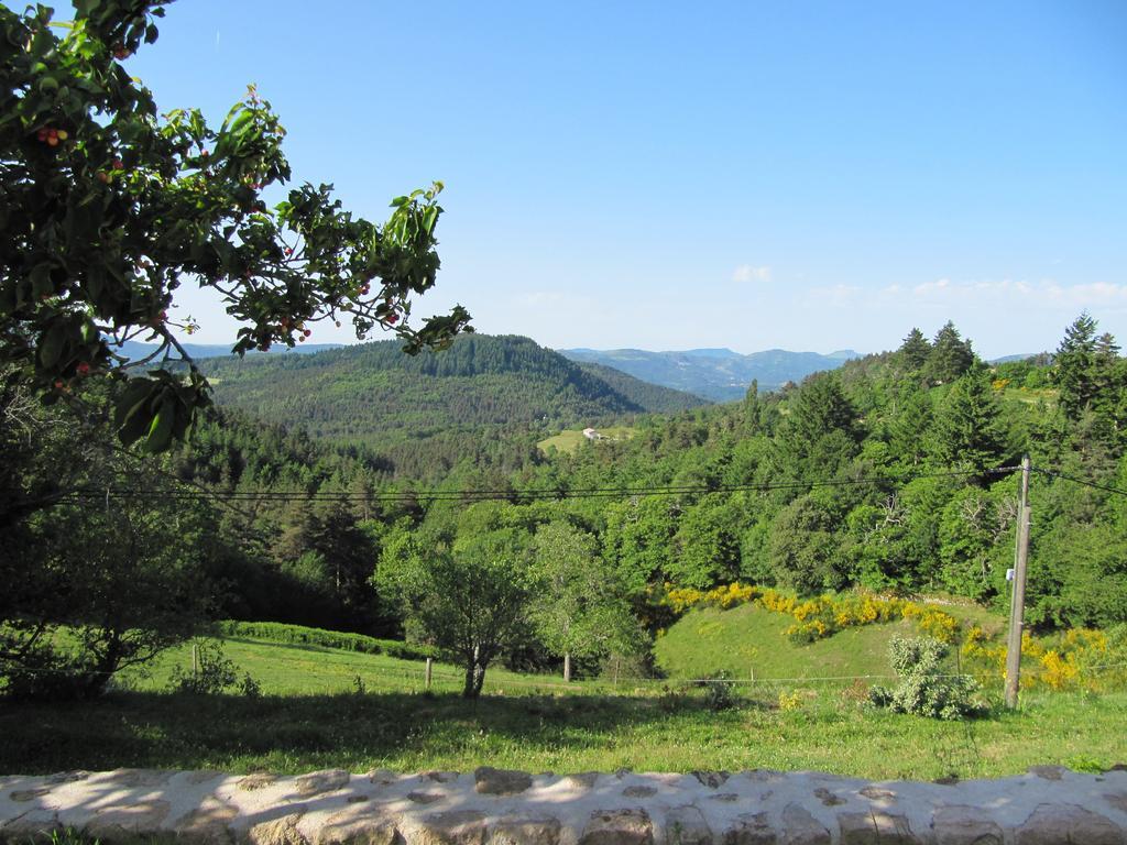 Le Petit Rias Gite Soleil Saint Maurice en Chalencon Exteriör bild